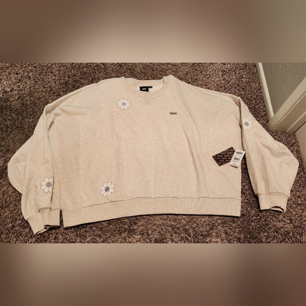 Vans Music Lovers Club Crew Sweatshirt XL NEW